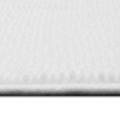 17"x24" Everyday Chenille Bath Rug White - Room Essentials
