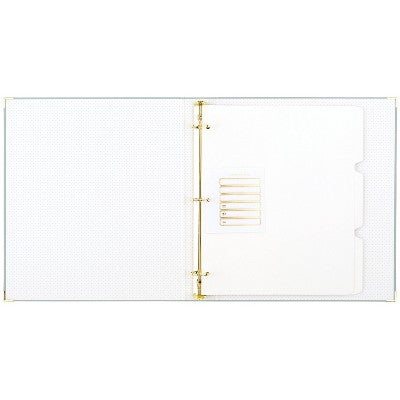 Sugar Paper 1" Essentials 3 Ring Binder Green