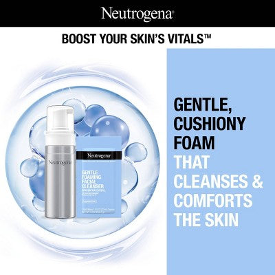 Neutrogena Gentle Foaming Facial Cleanser Refill - Fragrance Free - .23oz