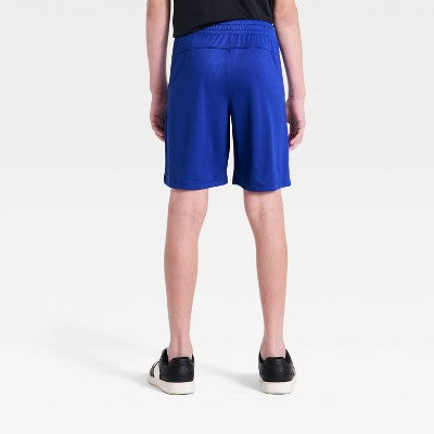 Boys' 2pk Training Shorts - All In Motion Blue XL