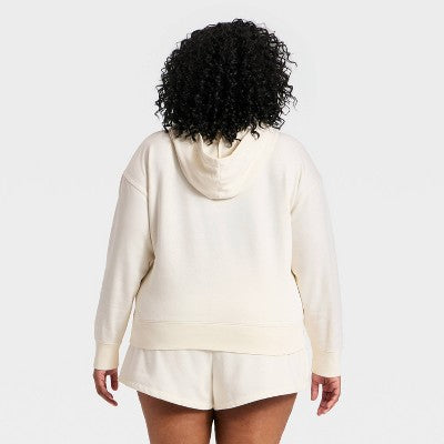 Women's Lace Up Hoodie Pullover Sweatshirt X