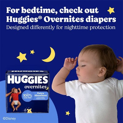 Huggies Snug & Dry Disposable Diapers - Super Pack - Size 1 - 128ct