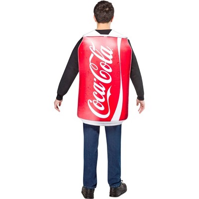 Rubies Adult Coca Cola Costume Sandwich Board Red One Size
