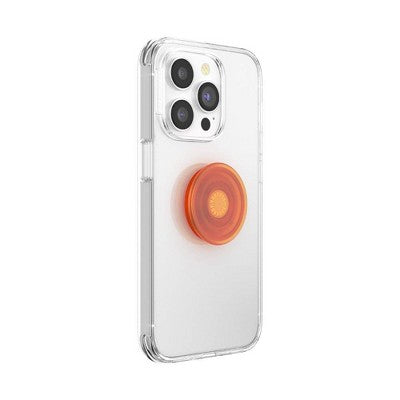 PopSockets PopGrip Cell Phone Grip & Stand - Orange Zest