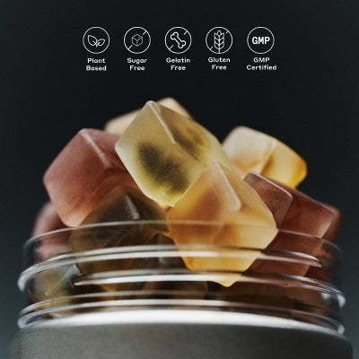NOON WORLD Chill Daily Functional Mushroom Gummies - Crisp Apple - 60ct