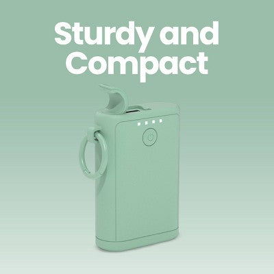 GEMS Portable Outdoor 6000mAh Power Bank - Sage Green