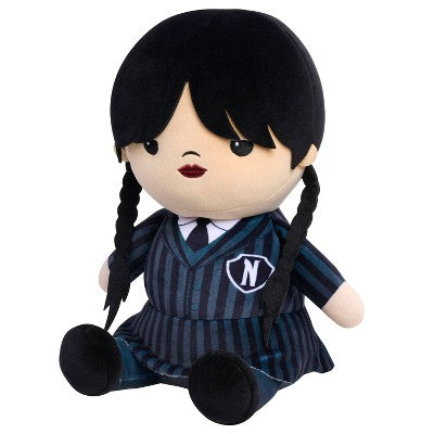Wednesday Series Weighted Comfort Plush: Creative Thinking Polyester Plush Doll