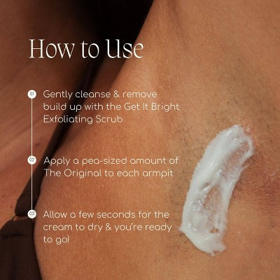 Forgotten Skincare The Original Underarm Brightening Deodorant Cream - 1.7 fl oz
