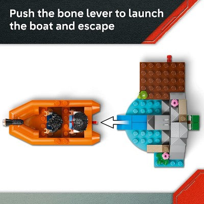 LEGO Jurassic World T Rex River Escape Dinosaur Toy 76975