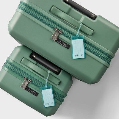 Jelly Luggage Tag Sage Green - Open Story?