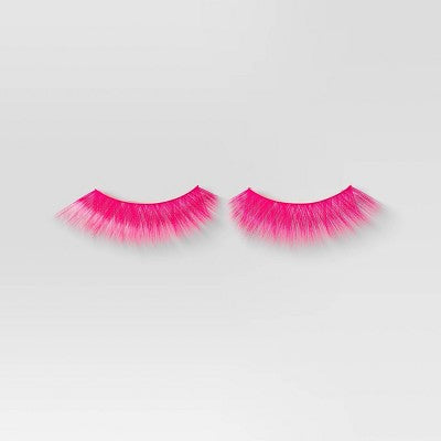 Neon Pink Eyelashes Halloween Makeup Kit - Hyde & EEK! Boutique