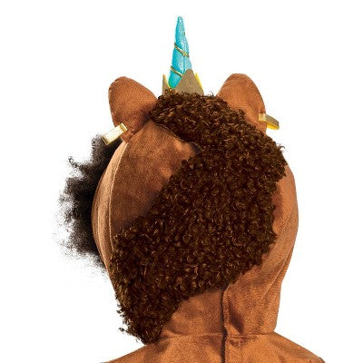 Kids' Afro Unicorn Deluxe Halloween Costume 7-8