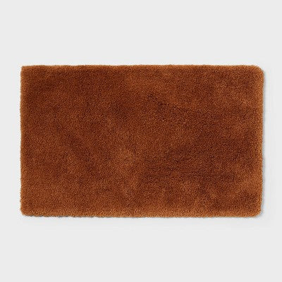 24"x40" Spa Plush Bath Rug Caramel - Threshold