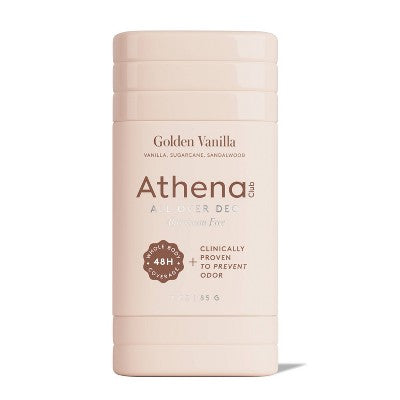 Athena Club All Over Deodorant - Golden Vanilla - 3oz