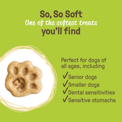 Cookie Pal Peanut Butter and Apple Soft Baked Human Grade and Organic Dog Treats - 8.8oz