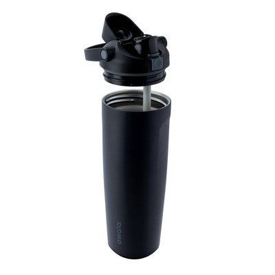 Owala 30oz FreeSip Sway Stainless Steel Tumbler - Very, Very Dark