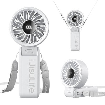 JISULIFE Handheld Portable Fan Life 7 Gray