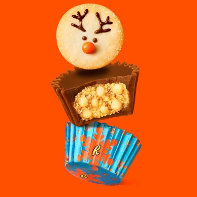 Reese's Christmas Peanut Butter Cup Sugar Cookie Miniatures - 9.9oz BB 05/26