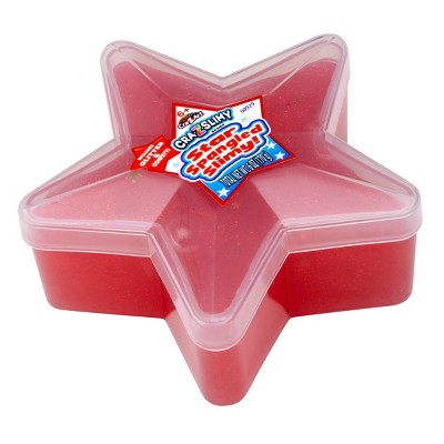 Cra-Z-Slimy Americana Star Spangled Slimy Container - Red