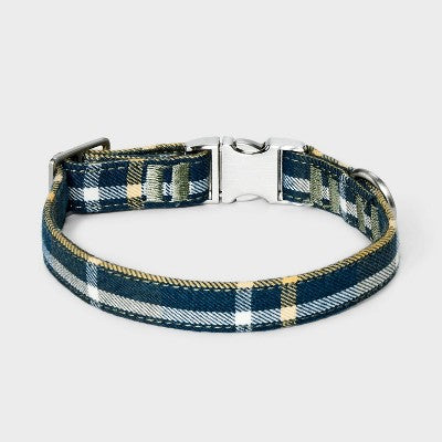 Plaid Fashion Dog Collar - S - Boots & Barkley