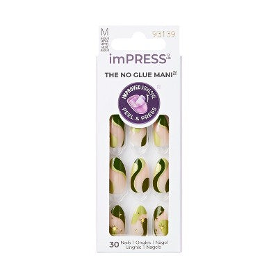 KISS Products imPRESS Fake Nails - Cardigan Weather - 33ct