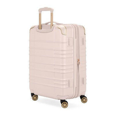 SWISSGEAR Cascade II Medium Checked Spinner Wheels Suitcase 8 Wheel 33 lb Capacity - Rose (LOCAL PICKUP ONLY)