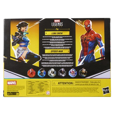 Marvel Legends Series Marvel Rivals Spider-Man & Luna Snow Action Figures
