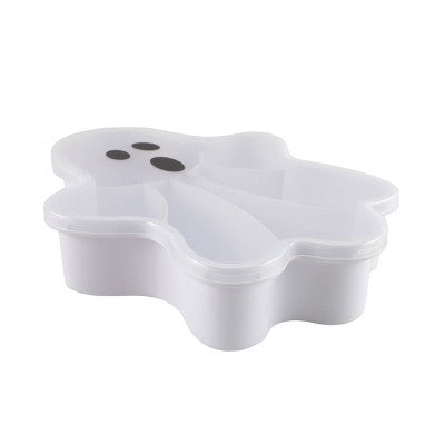 Cook With Color Figural Ghost Halloween Snackle Box Food Storage Container