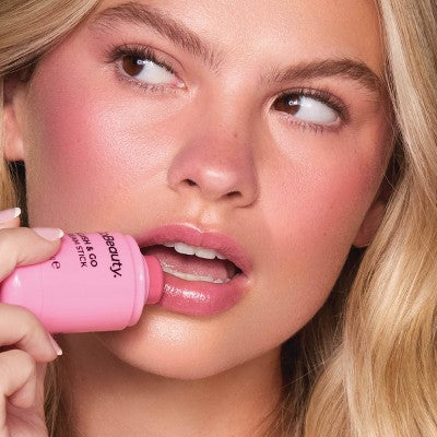 MCoBeauty Blush & Go Cream Stick - Baby Pink - 0.21oz: Brightening, Face Application, Velvet Finish, Vegan