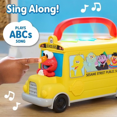 Sesame Street Elmo's Learn & Go School Bus Toy