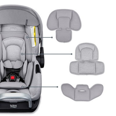 Britax Cypress Infant Car Seat - Rear Facing Car Seat with Alpine Base - Ponte Stone (LOCAL PICKUP ONLY)
