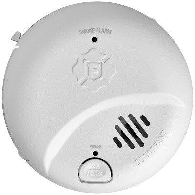 First Alert Precision Detection Interconnect Hardwired Smoke Alarm with 10-Year Battery Backup