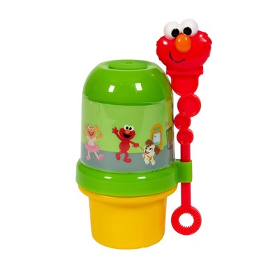 Bluey No-Spill Bubble Tumbler with Character Wand Sesame Street