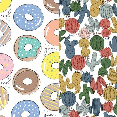 The Honest Company Clean Conscious Disposable Diapers - Donut Grow Up & Cactus Cuties - Size 3 - 62ct