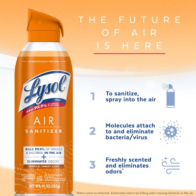 Lysol Tropical Sunset Air Sanitizer - 10oz