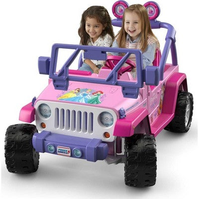 Power Wheels Disney Princess Jeep Wrangler (LOCAL PICKUP ONLY)