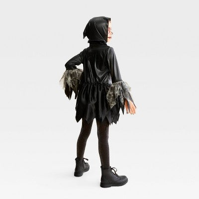Kids' Mystic Red Glitter Halloween Costume Shiny Bones M - Hyde & EEK! Boutique (LOCAL PICKUP ONLY)