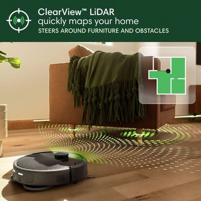 iRobot Roomba Plus 405 (G185) Combo Cordless Vacuum & Mop G185020 5.8" Cleaning Path Black (LOCAL PICKUP ONLY)