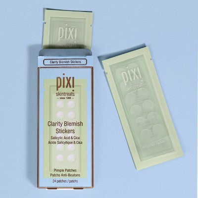 Pixi Clarity Blemish Stickers: Salicylic Acid Facial Treatment for Normal and Acne-Prone Skin, 24 Patches