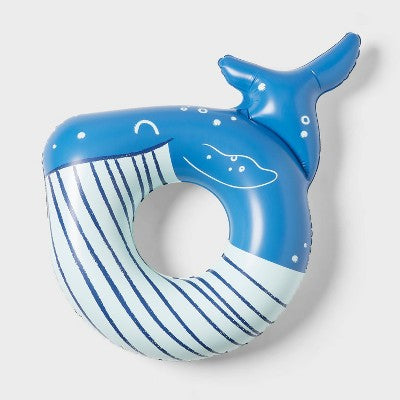 Whale Tube Water Floats and Inflatables - Sun Squad