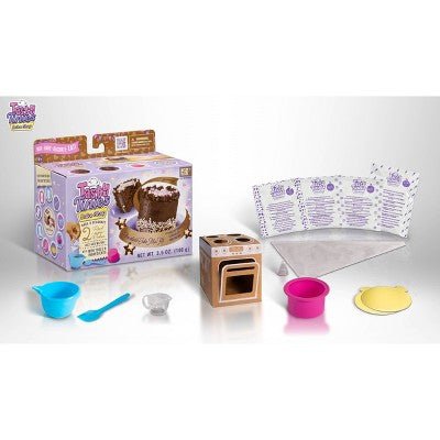 Goliath Tasty Tinies Bake Shop Chocolate Cake Mix Kit with Pink Pop Sprinkles & Chocolate Frosting Mix