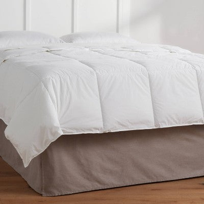 California King Bed Skirt Gray - Room Essentials