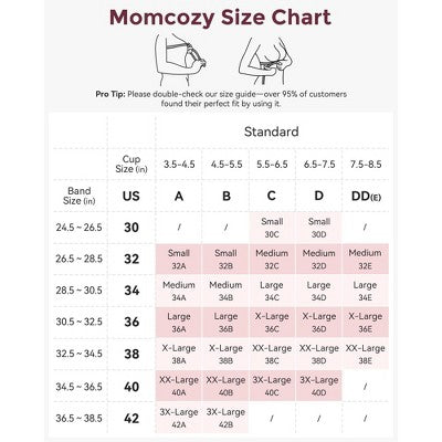 Momcozy Ultra Soft Wearable Pumping & Nursing Bra - Beige - L