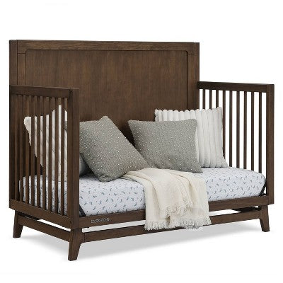 Delta Children Spencer 6-in-1 Convertible Crib - Greenguard Gold Certified - Teak Brown (LOCAL PICKUP ONLY)