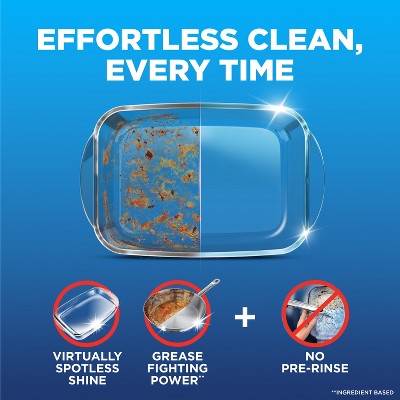 Finish Power Dishwasher Detergent Tablets - 100ct: Plastic Bag, Kitchen Appliance Use, Original Scent