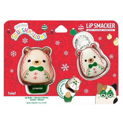 Lip Smacker Squishmallow Lip Balm & Charm - Tolef - 0.2oz