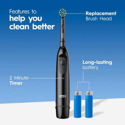 Oral-B ProClean Battery Electric Toothbrush - Deep Clean Black