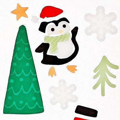 Window Gel Clings Snowman - Bullseye's Playground
