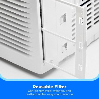Midea 5,000 BTU EasyCool Window Air Conditioner with Remote, Cools, Circulates and Dehumidifies up to 150 Sq. Ft. (LOCAL PICKUP ONLY)