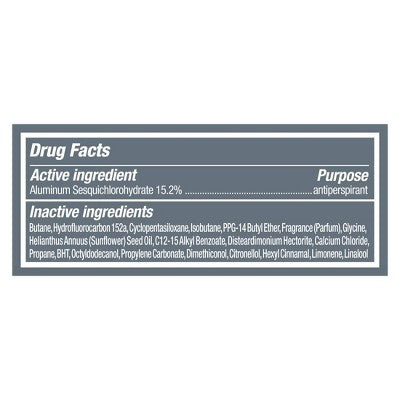 Dove Men+Care Ted Lasso Dry Spray Antiperspirant - The Smell of Potential - Citrus & Amber - 3.8oz